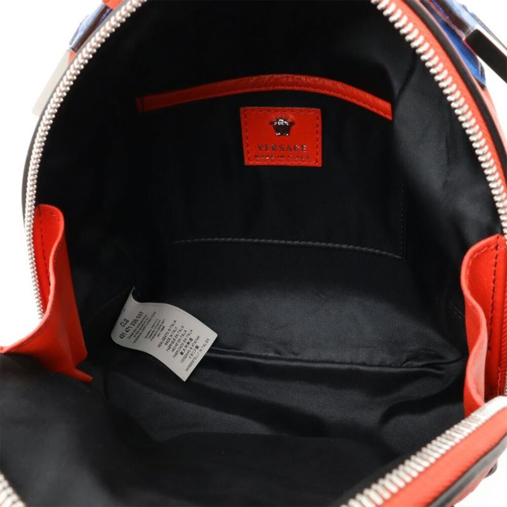 Versace Leather Backpack 2way - image 7